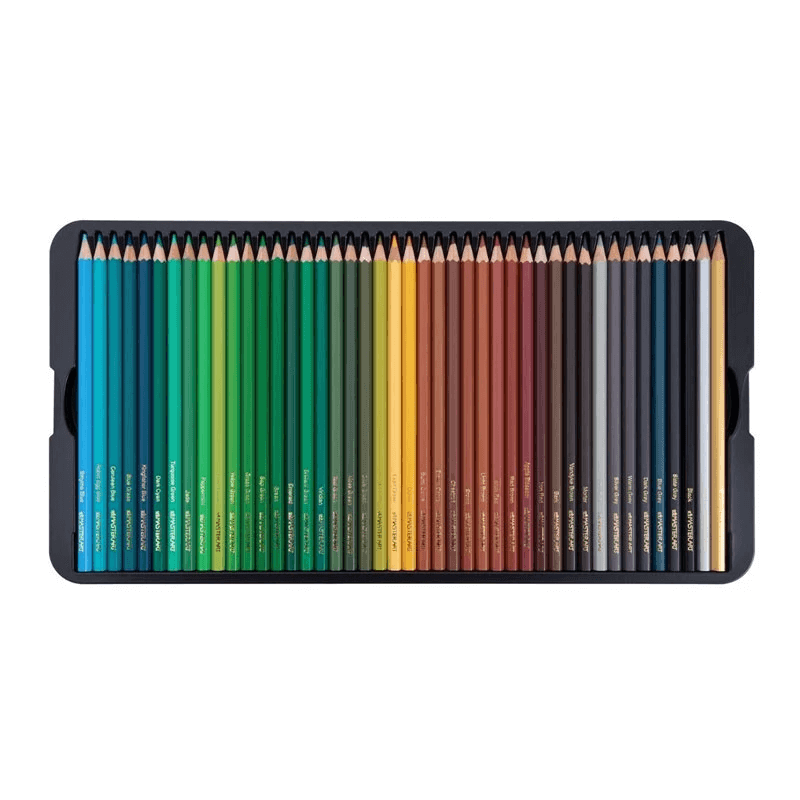 สีไม้หัวเดียว Master art 124 สี